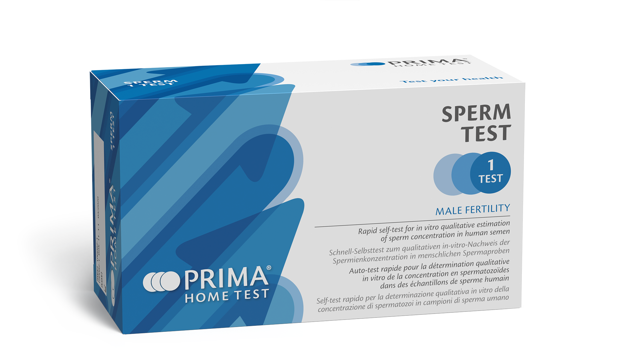 One+Step Fruchtbarkeitstest Sperma Test für Männer - Spermientest
